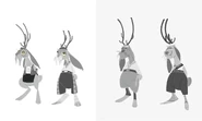 A jackalope