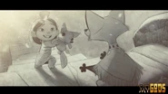 "You have always been my best" - little girl gives Piko a doll