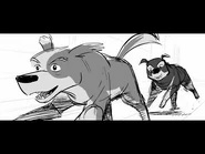 Storyboard for the film uploaded to Marza's YouTube channel.