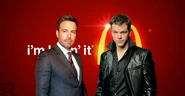 Ben Affleck and Matt Damon on teaming up for the film.