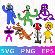The Rainbow Friends.