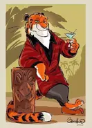 Art for the potential villain of the film, Dr. Meow.