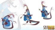 Semargi sketches and final
