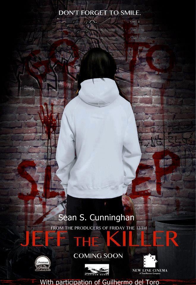 Our new movie, Jeff, based on the creepypasta Jeff the Killer, Is set