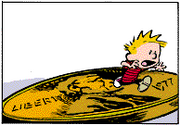 Calvin In Quarter-Inch Form