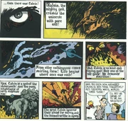 Calvin the god 