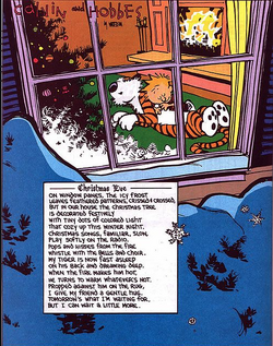 calvin and hobbes christmas