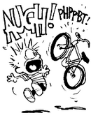 Calvin's killer bicycle 1