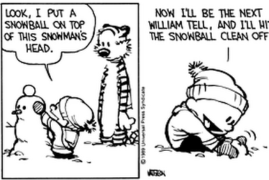 Calvin'S Snowmen | The Calvin And Hobbes Wiki | Fandom