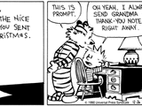 Calvin's grandmother