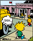 Calvin's school