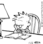 Homework The Calvin And Hobbes Wiki Fandom