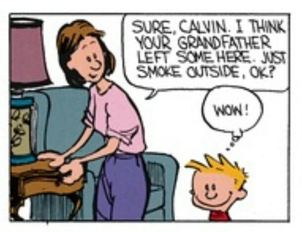 Calvin's grandfather | The Calvin and Hobbes Wiki