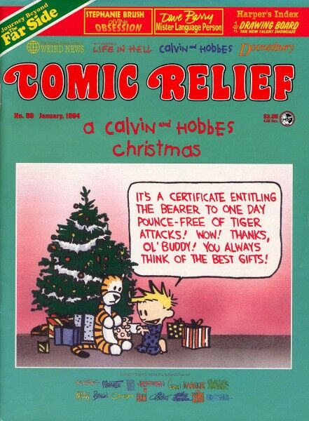 calvin and hobbes christmas poem