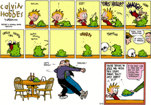 Calvin Eating Food.gif