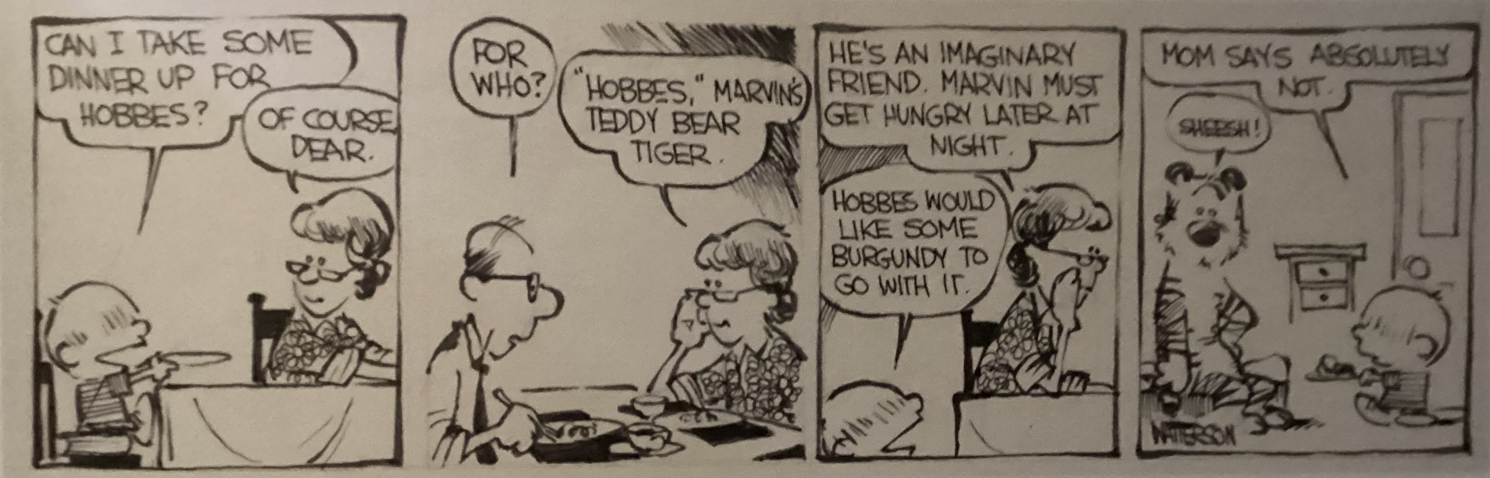Early Calvin and Hobbes The Calvin and Hobbes Wiki Fandom