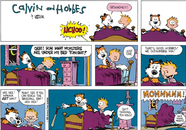 March 1986 Comic Strips The Calvin And Hobbes Wiki Fandom 8330