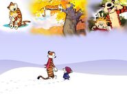 Calvin and Hobbes by ashantiwolfrider