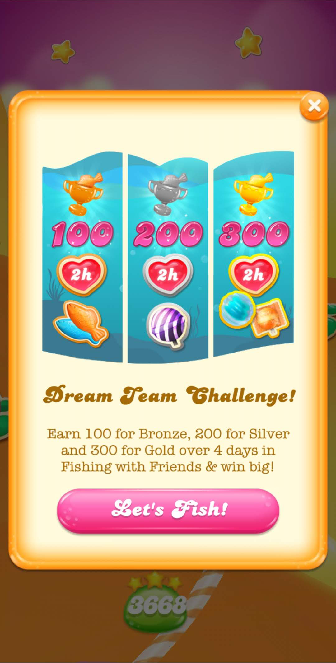Fishing with friends, Candy Crush Jelly Wiki