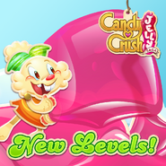 Swipe and match your way through 15 new levels! Get your Jelly and Candy now! 📲 🍭