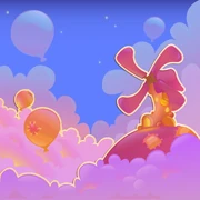 Strawberry Sunrise background