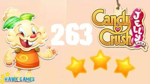 Candy Crush Jelly - 3 Stars Walkthrough Level 263 (Jelly mode)