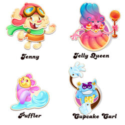 candy crush characters