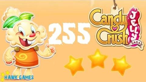 Candy Crush Jelly - 3 Stars Walkthrough Level 255 (Jelly mode)-0