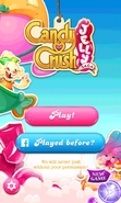 Candy Crush Jelly Saga Facebook connect button new1