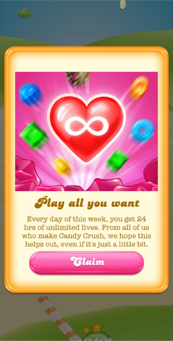 You can play Candy Crush with free, unlimited lives this week - The Verge