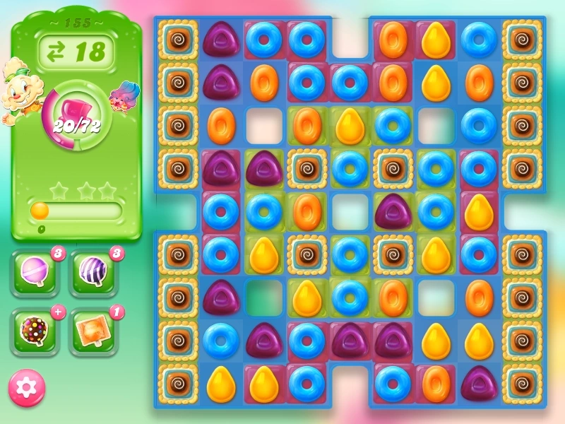 candyページ Level 155 | Candy Crush Jelly Wiki | Fandom
