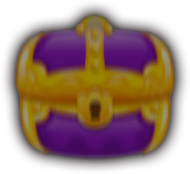 Treasure chest portal active purple