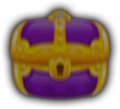 Treasure chest portal active purple