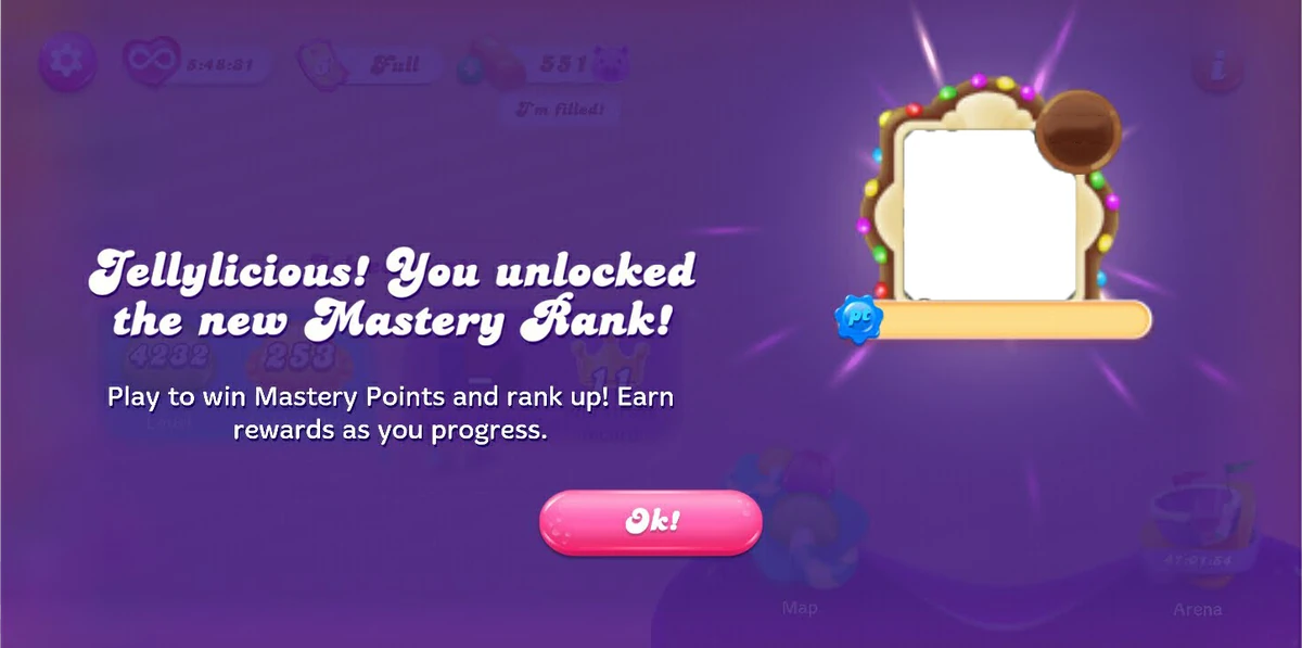 Mastery Rank Candy Crush Jelly Wiki Fandom