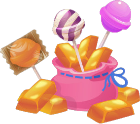 CANDY CRUSH JELLY SAGA BARRAS DE OURO - GOLD BAR - GCM Games