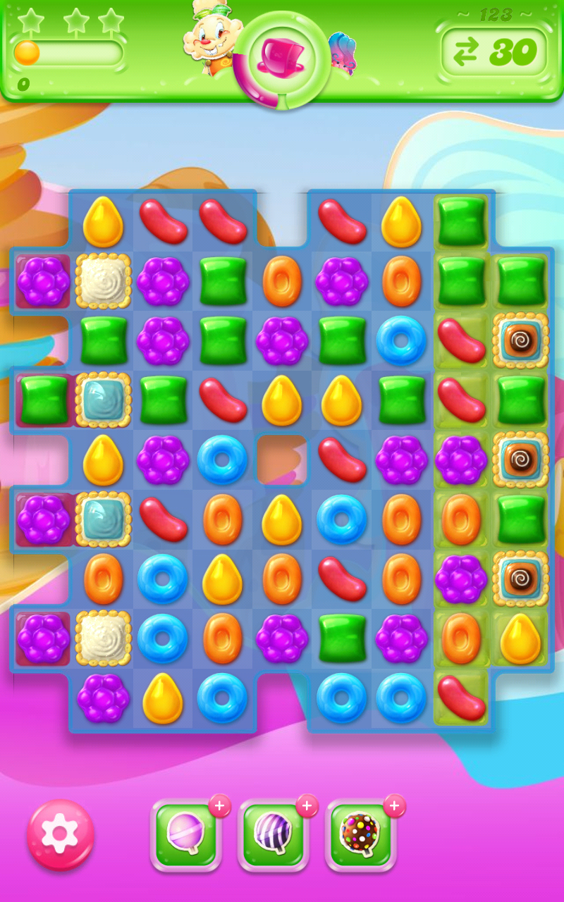 Candy Crush Saga Level 123 