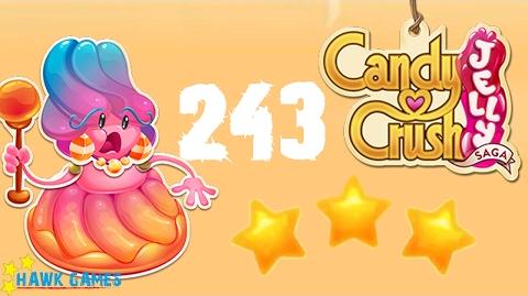 Candy Crush Jelly - 3 Stars Walkthrough Level 243 (Jelly Boss mode)