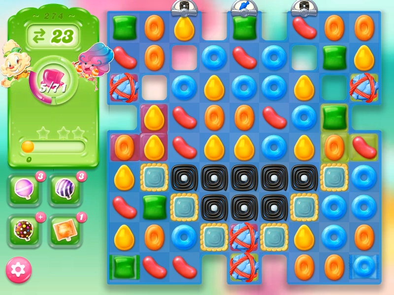 Level 274, Candy Crush Jelly Wiki