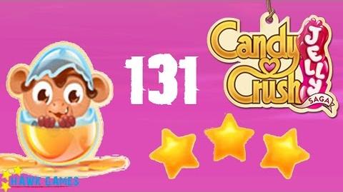 Candy Crush Jelly - 3 Stars Walkthrough Level 131(Monkling mode)