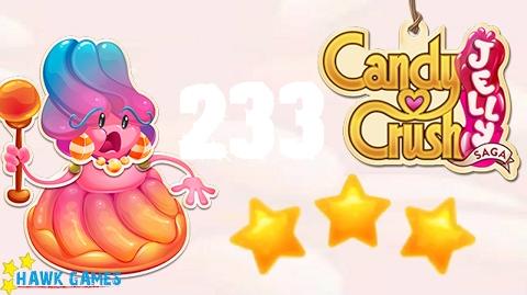 Candy Crush Jelly - 3 Stars Walkthrough Level 233 (Jelly Boss mode)