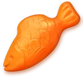 A orange fish