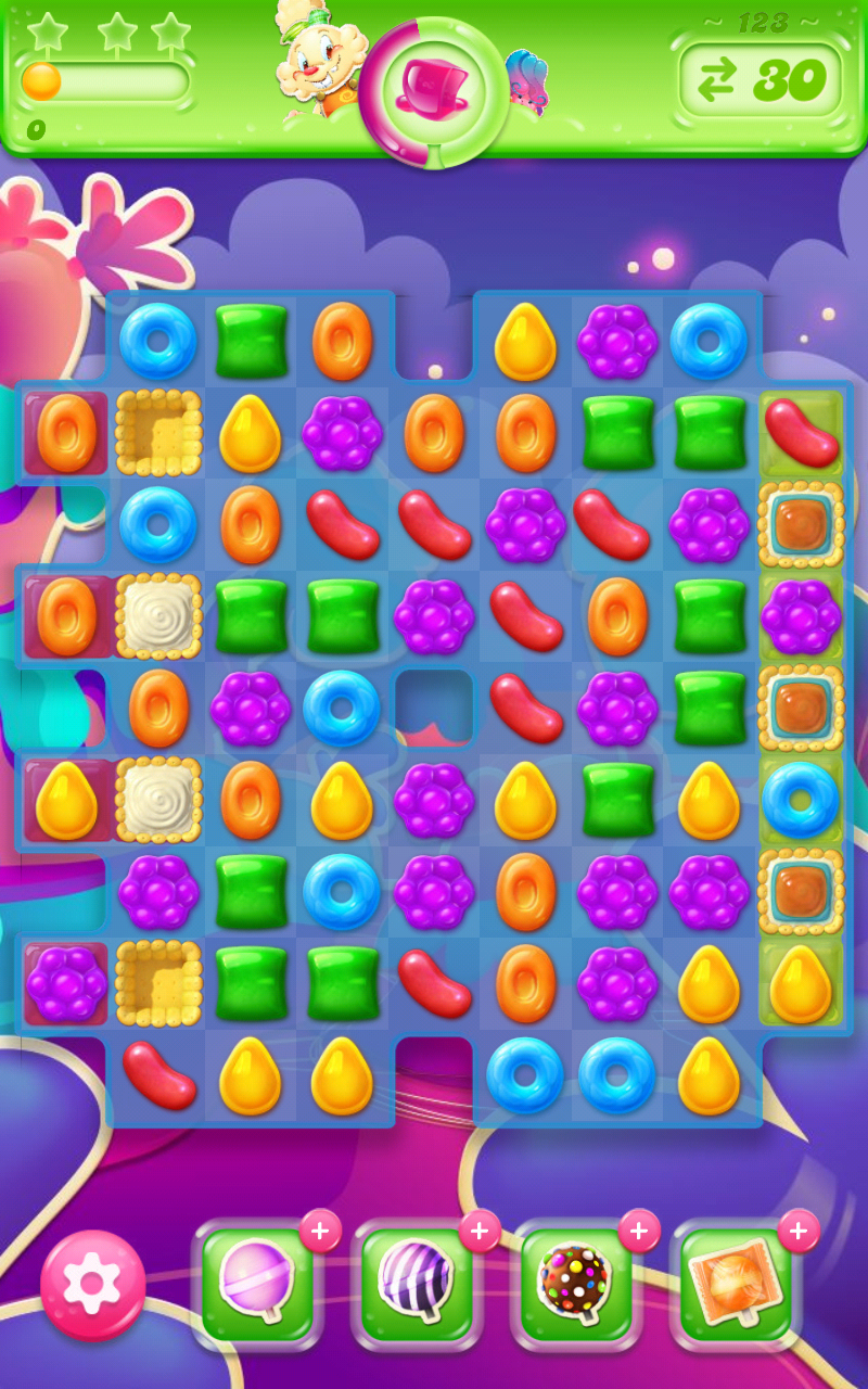 Candy Crush Saga Level 123 