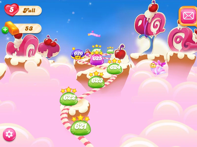 Cookie Clouds 🍬 Level 7 🍬 Candy Crush FRIENDS Saga 