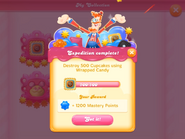 My Collection Cupcake Crasher badge 2 expedition 4 complete