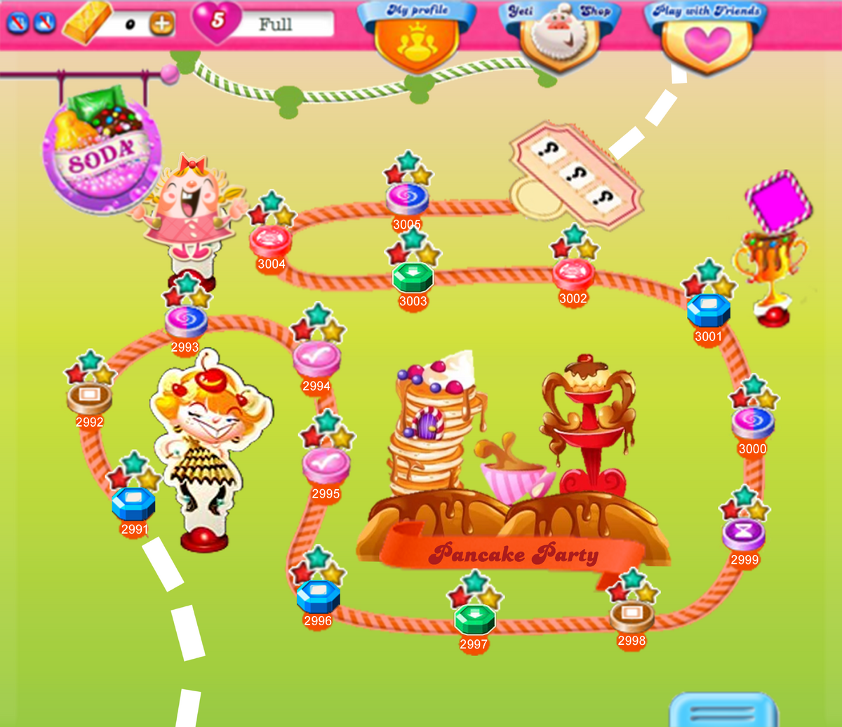 Esh's Casual Candy Crush Saga, Candy Crush Saga Fanon Wiki