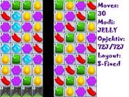 Level 20 with 30 moves - Somewhat Easy