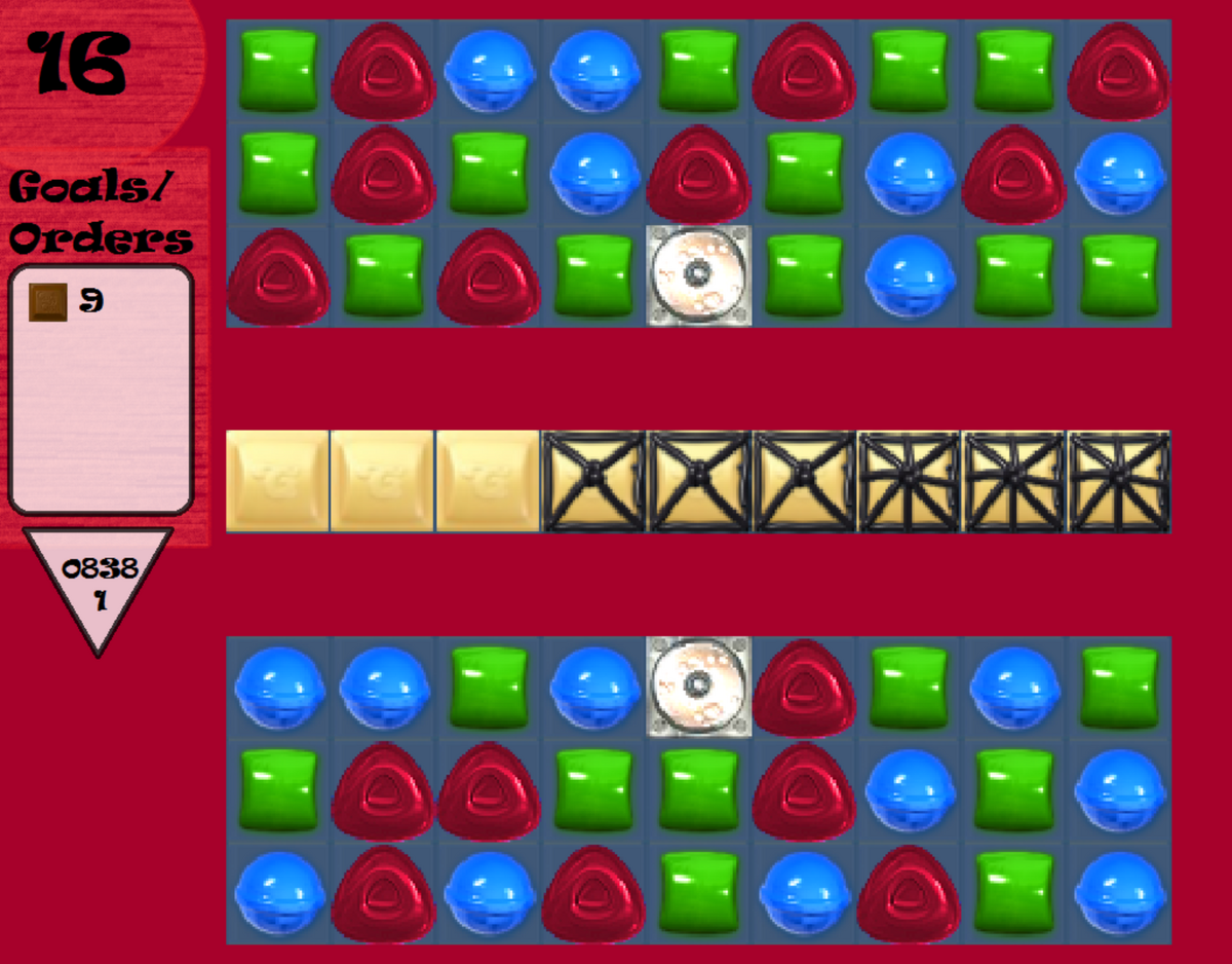 Candy Crush Saga Level 9409 NO BOOSTERS - YouTube