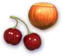 The two items that are only featured in this type of level are cherries and hazelnuts