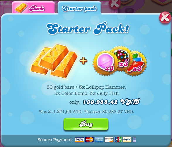 Did you know that you can pay for - Candy Crush Saga