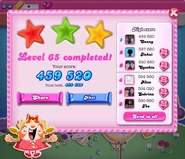 This made me reconsider the difficulty of earning three stars on Facebook.